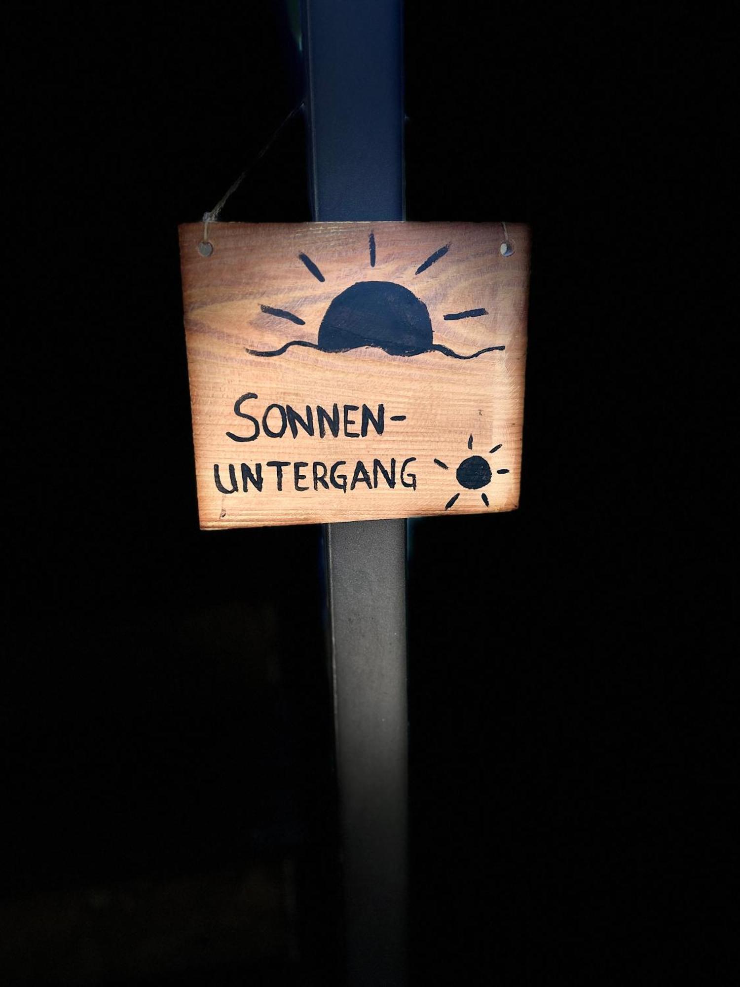 Sonnenuntergang Appartement Traunstein Buitenkant foto